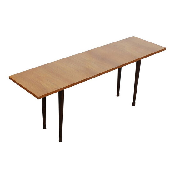 Image 1 of Vintage houten salontafel, Tsjecho-Slowakije 1960