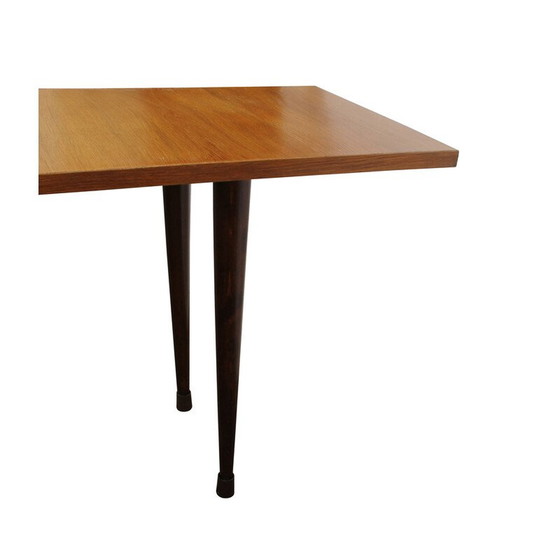 Image 1 of Vintage houten salontafel, Tsjecho-Slowakije 1960