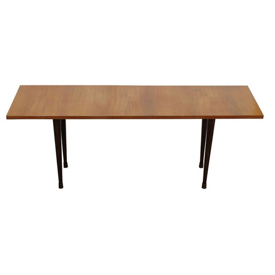 Image 1 of Vintage houten salontafel, Tsjecho-Slowakije 1960