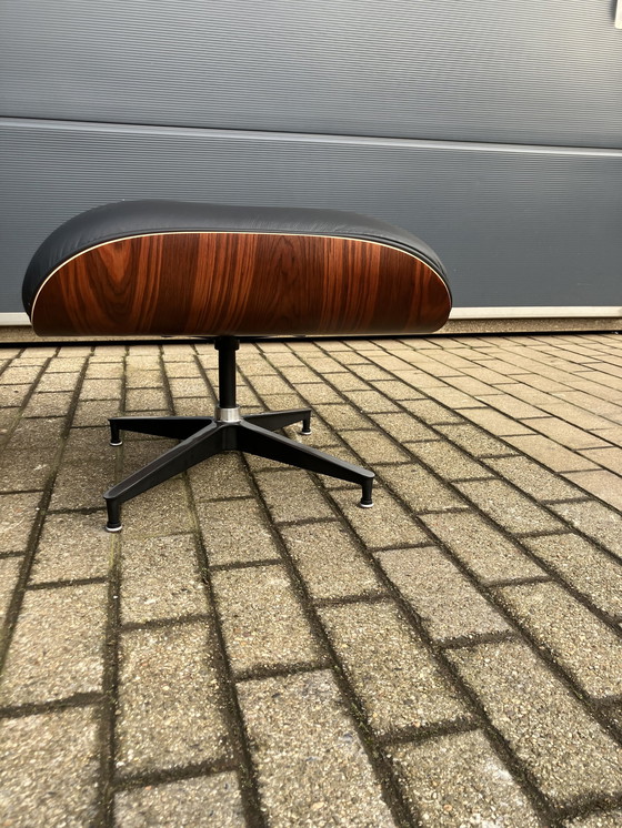 Image 1 of Herman Miller Eames lounge chair + Ottoman Santos Palissander Nieuwstaat!!