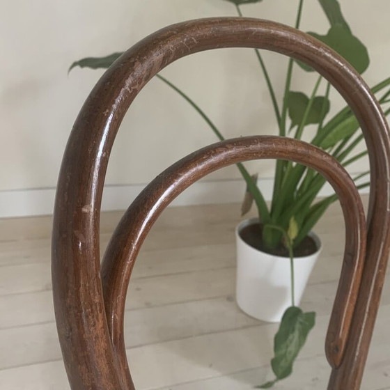 Image 1 of Set van 4 vintage Thonet stoelen model 14-1