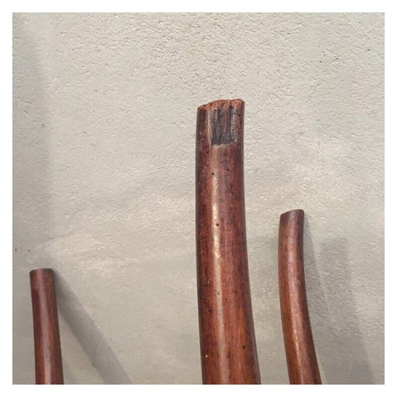 Image 1 of Set van 4 vintage Thonet stoelen model 14-1