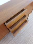 Vintage dressoir/sideboard met lades jaren 70