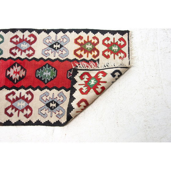 Image 1 of Vintage Kelim vloerkleed, jaren 1970