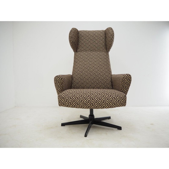 Image 1 of Mid century draaifauteuil, Tsjecho-Slowakije 1960