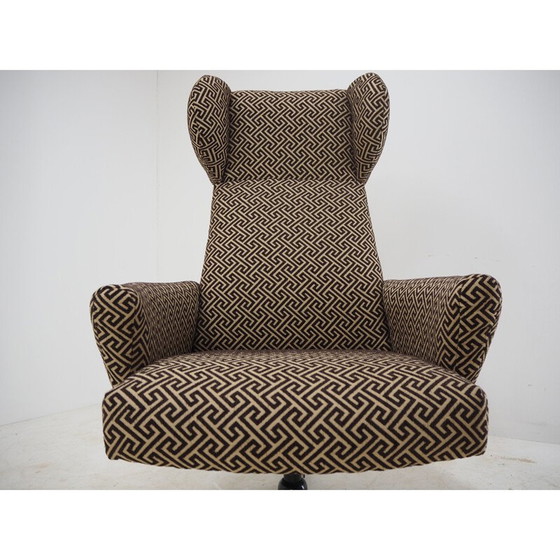 Image 1 of Mid century draaifauteuil, Tsjecho-Slowakije 1960