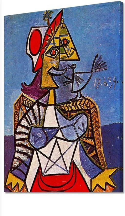 Pablo Picasso   ----Femme Bleu