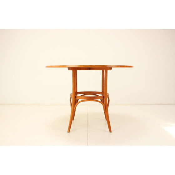 Image 1 of Mid-eeuwse eettafel van Ton, Tsjecho-Slowakije 1980