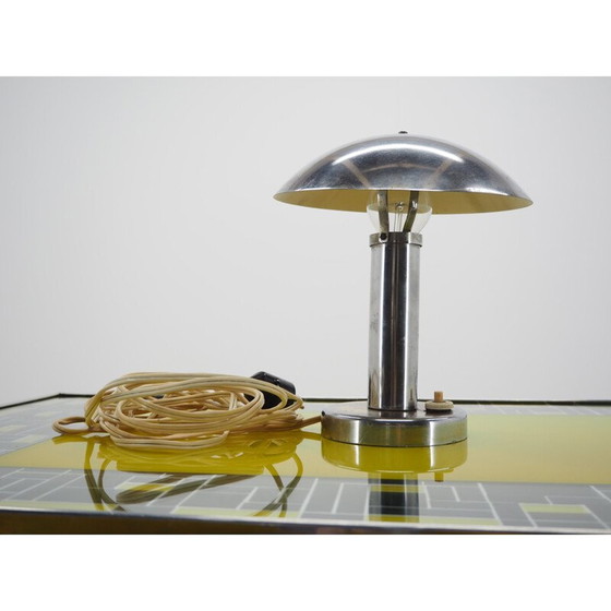 Image 1 of Vintage chromen lamp, Tsjecho-Slowakije 1920