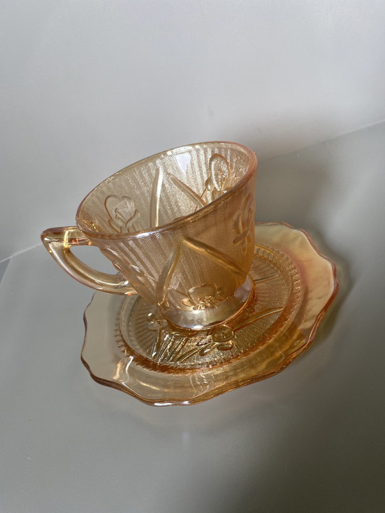 Image 1 of Glazen koffieset Jeannette