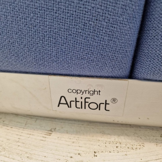 Image 1 of Vintage Groovy F598 stoel in originele wol van Pierre Paulin voor Artifort, 1980