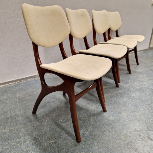 Set Vsn 4 Vintage Pynock Stoelen Eetkamerstoelen