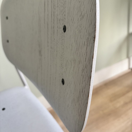 Image 1 of 1X Hay Soft Edge Stoel. Gepoedercoat. Soft Grey. 