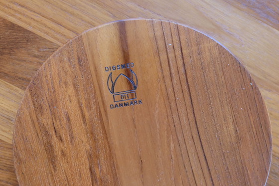 Image 1 of Digsmed Denemarken Lazy Susan teak draaiplateau Karoussel Aeb