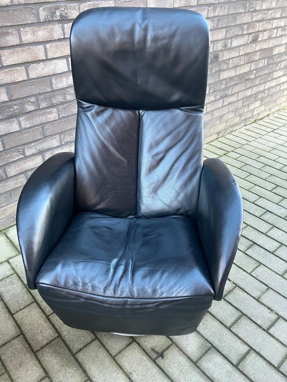 Image 1 of 2X Mooie Jori Symphony Relax Medi Mono-Move, Zwart Leder