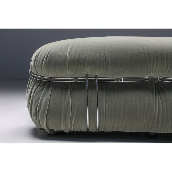 Image 1 of Mid century tweezitsbank Soriana van Afra en Tobia Scarpa voor Cassina, jaren 1970