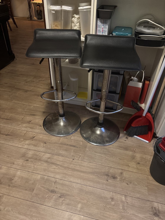 Image 1 of Tectake Barkrukken Set Van 2