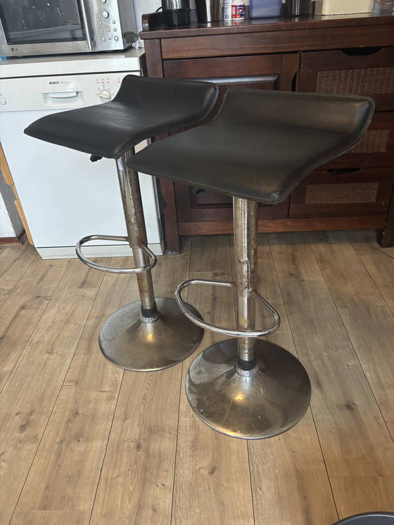 Image 1 of Tectake Barkrukken Set Van 2