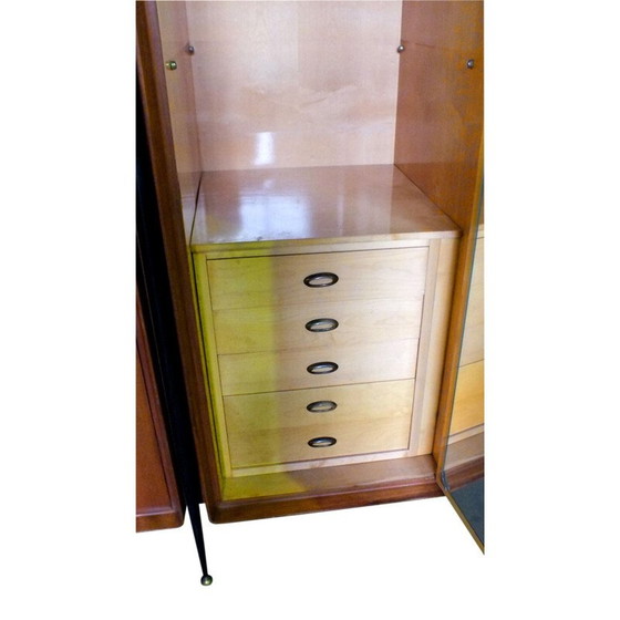 Image 1 of Vintage Italiaanse kledingkast door Silvio Cavatorta, 1950