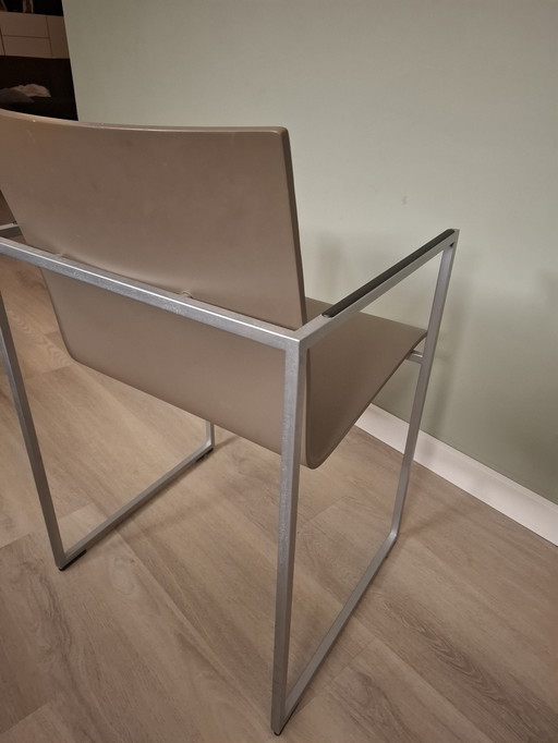 6X Arco Frame Eetkamerstoelen