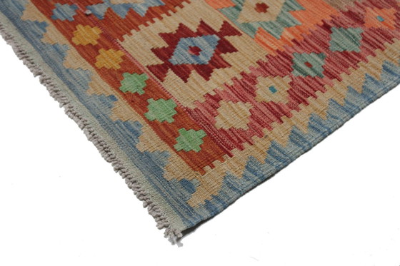 Image 1 of Originele oude stijl Kelim Afghan 294 X 203 Cm Top staat