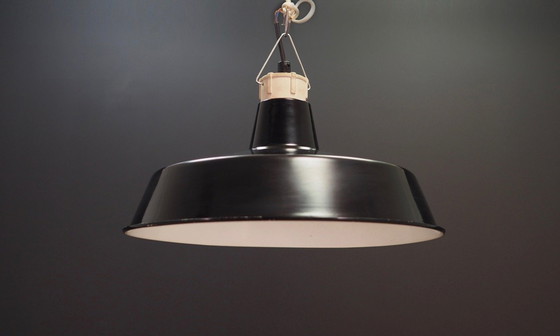 Image 1 of Zwarte hanglamp, Deens ontwerp, 1960S, Productie: Denemarken