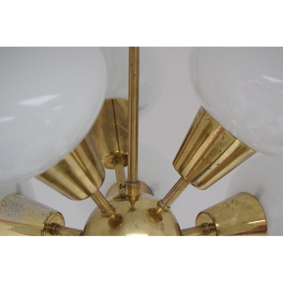 Image 1 of Mid Century kroonluchter Sputnik van Kamenicky Senov, jaren 1960