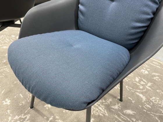 Image 1 of 2 Rolf Benz 600 draai stoelen blauw stof 