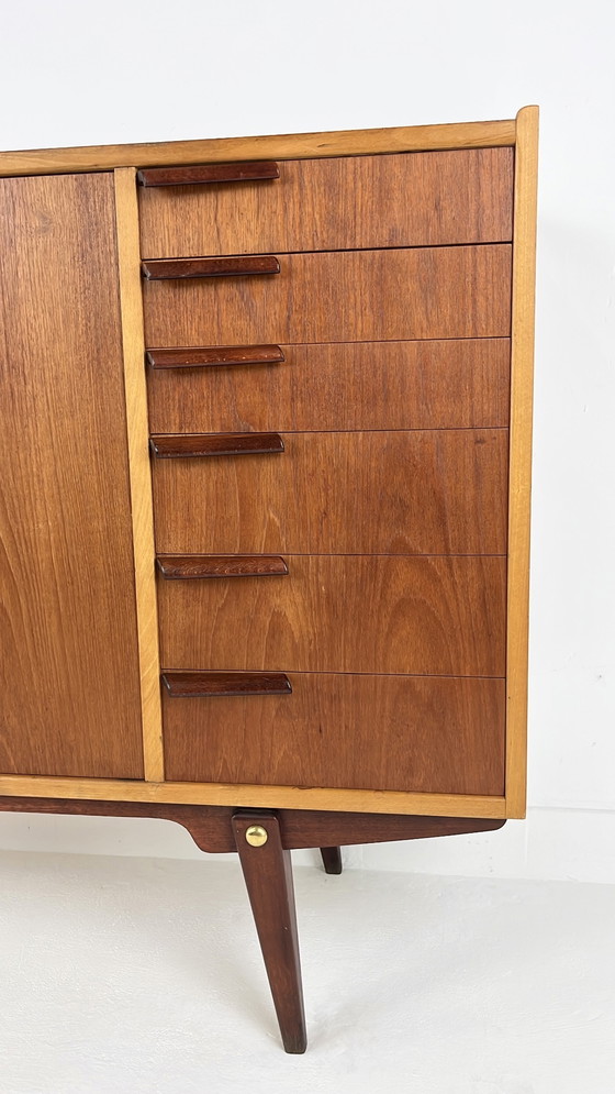 Image 1 of Zweeds Vintage Teak Fineren Dressoir 