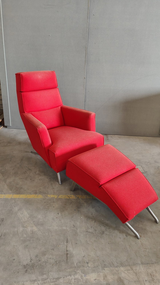 Image 1 of Design on Stock Solo fauteuil + voetenbank