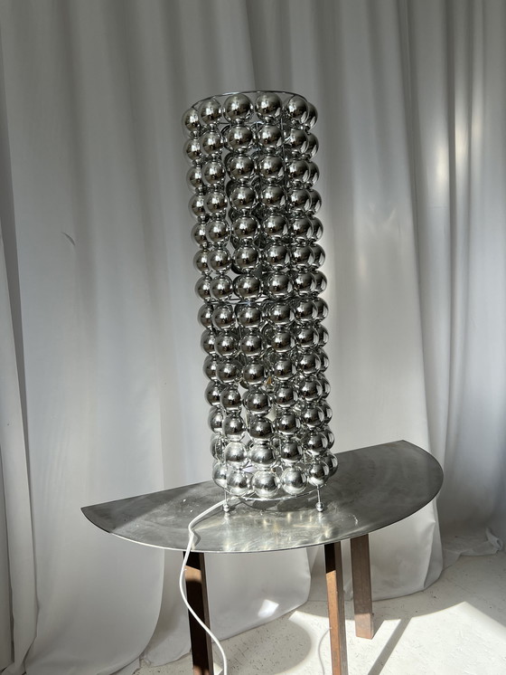 Image 1 of Vintage grote bubble space age vloerlamp Kare Design, jaren 1980