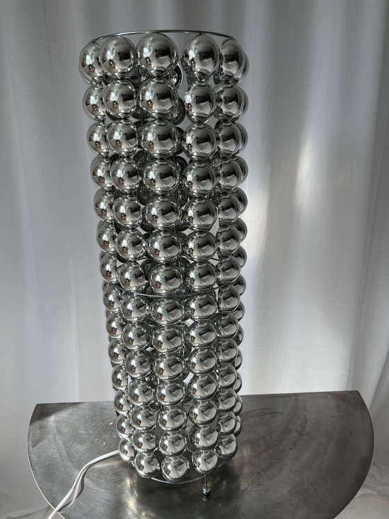 Image 1 of Vintage grote bubble space age vloerlamp Kare Design, jaren 1980