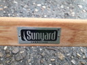 2x ZGAN Sunyard Veronica teakhouten standenstoelen