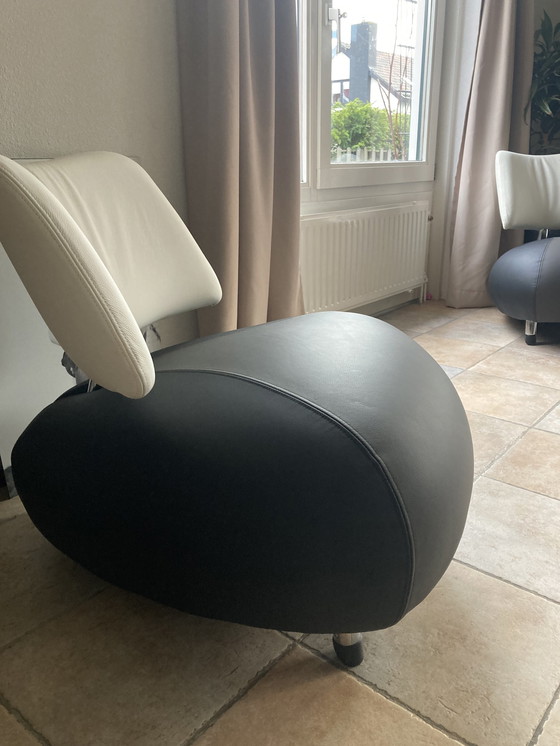 Image 1 of 2x Leolux pallone stoelen