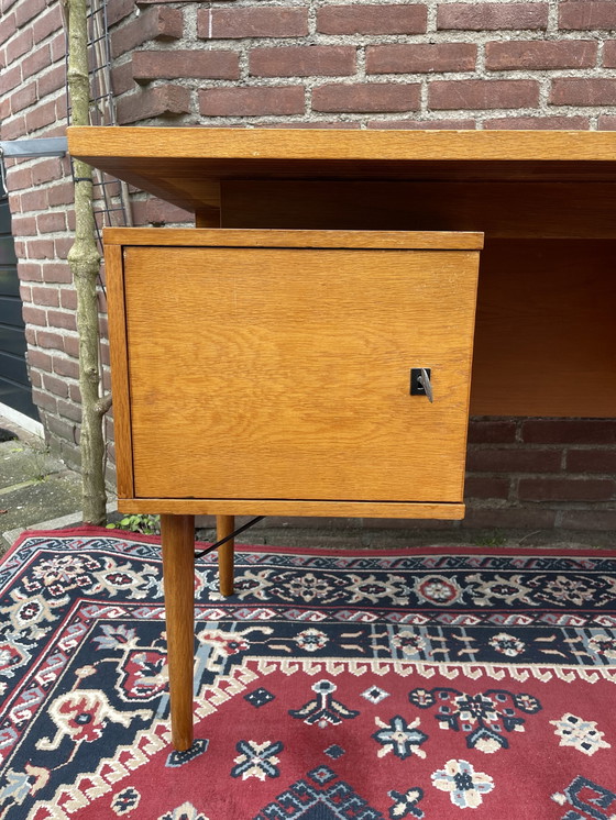 Image 1 of Midcentury teak bureau