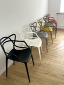 6x Kartell Master stoel