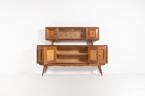 Image 1 of Italiaanse Mid Century Buffet/Sideboard