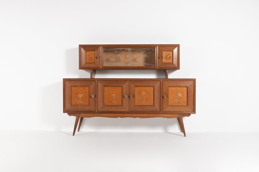 Italiaanse Mid Century Buffet/Sideboard