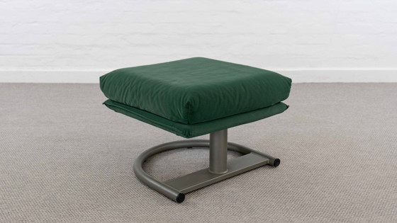 Image 1 of Torino fauteuil en kruk 418 van Rolf Benz / Bmp, 90S