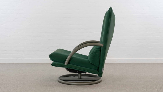 Image 1 of Torino fauteuil en kruk 418 van Rolf Benz / Bmp, 90S