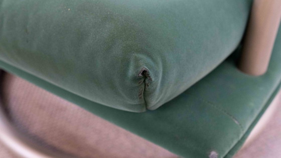 Image 1 of Torino fauteuil en kruk 418 van Rolf Benz / Bmp, 90S