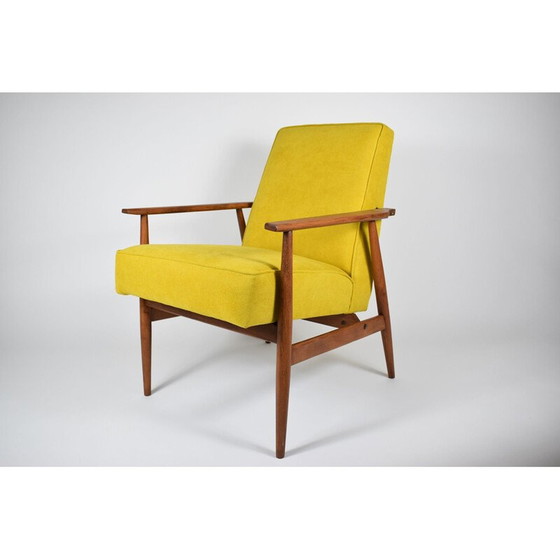 Image 1 of Vintage fauteuil type 300-190 geel van Henryk Lis 1970