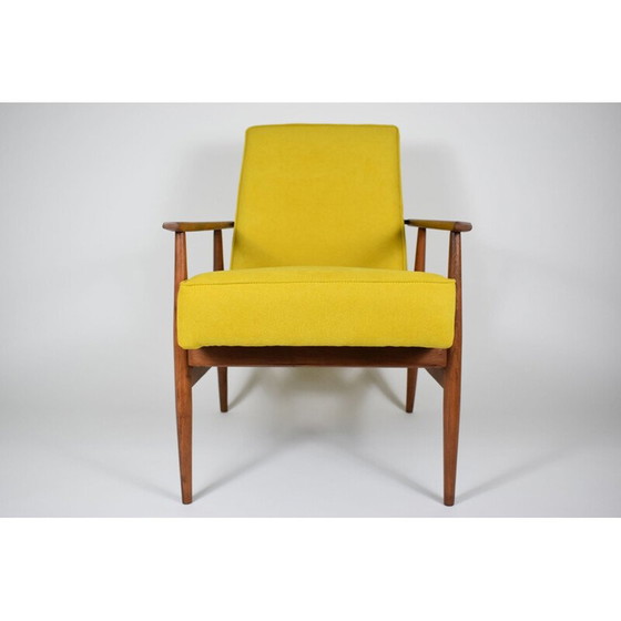 Image 1 of Vintage fauteuil type 300-190 geel van Henryk Lis 1970