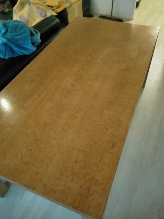 Image 1 of Gelderland Eiken Houten Eettafel