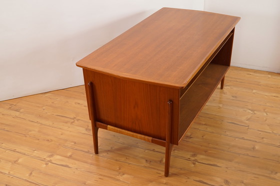 Image 1 of Teakhouten bureau van Svend Aage Madsen voor Sigurd