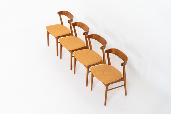 Image 1 of Set van 4 "Model 206" Eetkamerstoelen van Farstrup