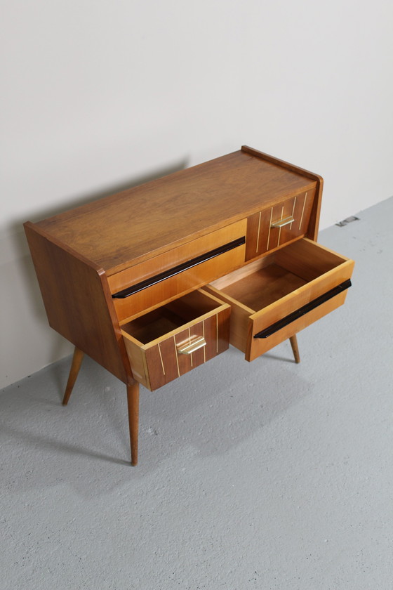 Image 1 of Vintage Kastje, Dressoir, Sideboard - Jaren '50