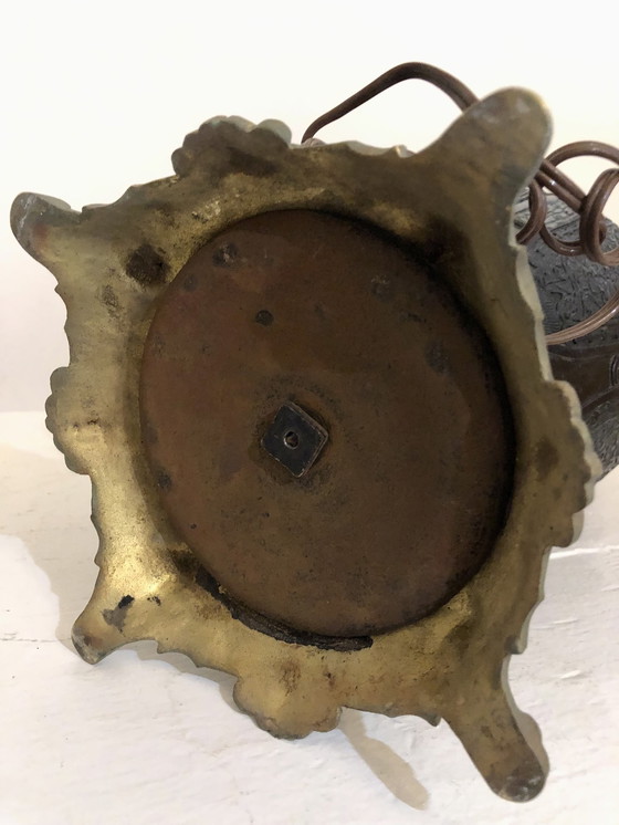 Image 1 of Aziatische Antiek Bronzen Lamp