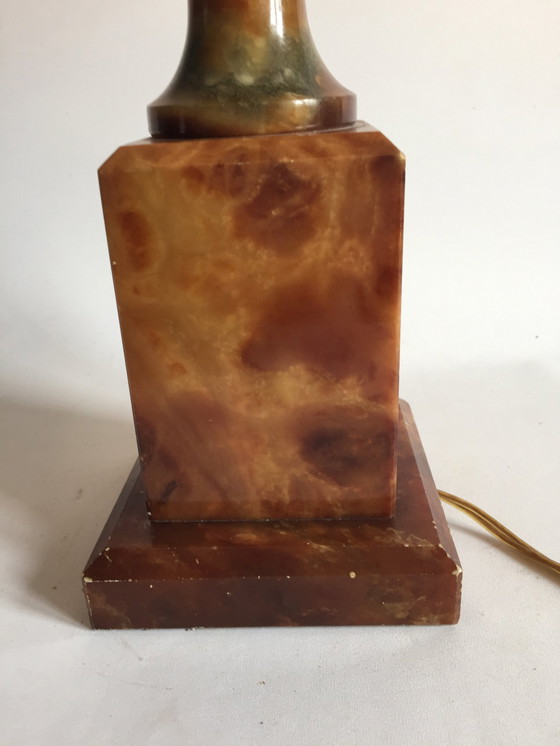 Image 1 of Vintage Lamp Jim Alabaster