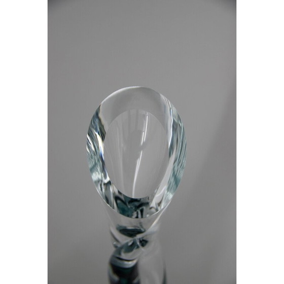 Image 1 of Vintage vaas van kunstglas, Tsjecho-Slowakije 1960